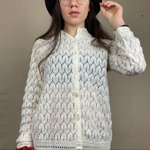 Vintage button up sweater